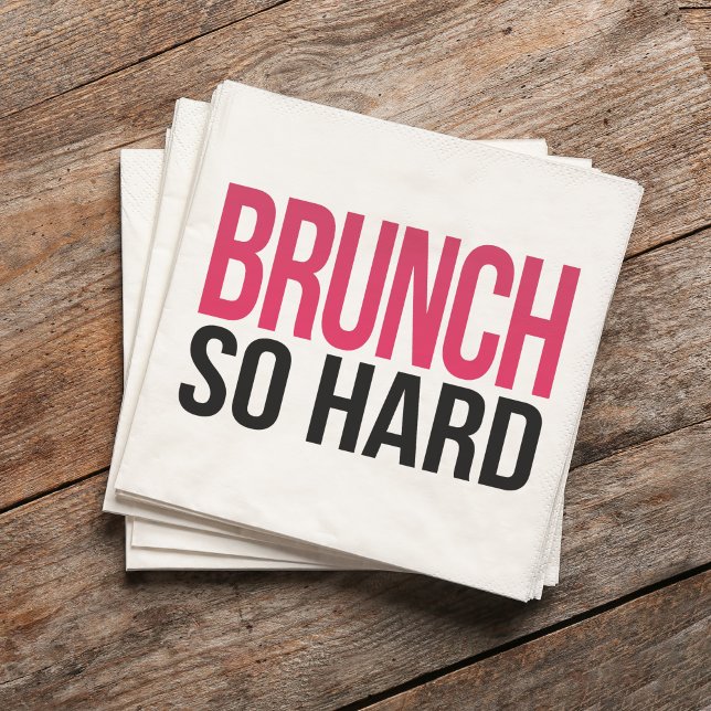 Brunch So Hard Pappersservett (Skapare uppladdad)