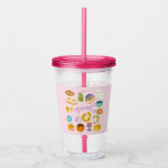 Brunch Squad Take Away Mugg<br><div class="desc">Rosa design för brunch älskare.</div>