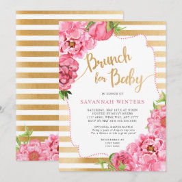 Brunch till Baby, inbjudan till flickdusch