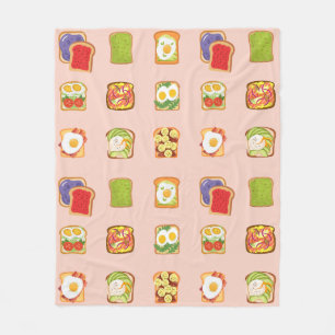 Brunch Toast Fleecefilt