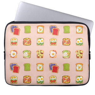 Brunch Toast Laptop Fodral