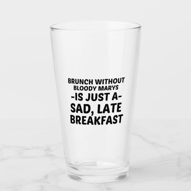 BRUNCH UTAN BLOODY MARYS LEDSEN LATE BREAKFAST GLASKOPP (Framsida)