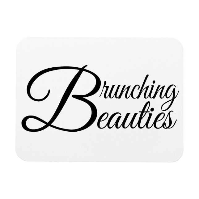 Brunching Beauties Magnet (Horisontell)