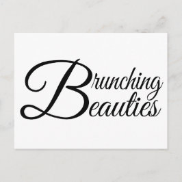 Brunching Beauties Vykort