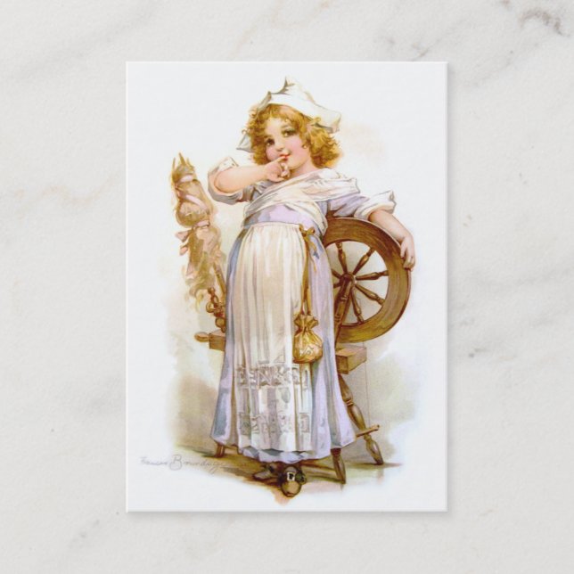 Brundage: Priscilla Visitkort (Framsida)