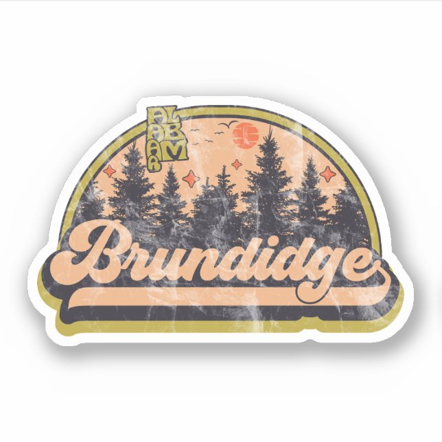 Brundidge, Alabama Klistermärken (Framsida)