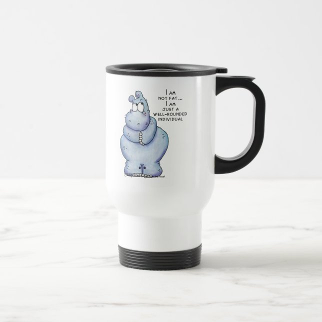 Brundöende Hippo-Blue Hippopotamus Resemugg (Höger)