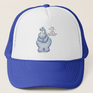 Brundöende Hippo-Blue Hippopotamus Truckerkeps