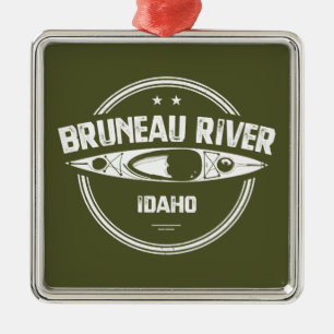 Bruneau River Idaho Kayaking Julgransprydnad Metall