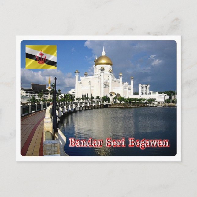 Brunei - Bandar Seri Begawan - Vykort (Framsida)