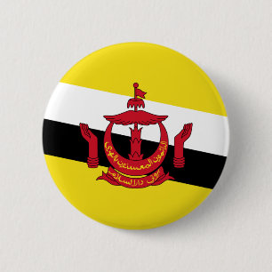 Brunei - Bruneianflagga Knapp