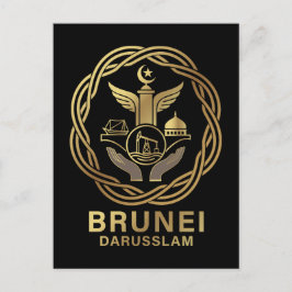 Brunei Darusslam Sydostasien Vykort