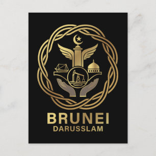 Brunei Darusslam Sydostasien Vykort