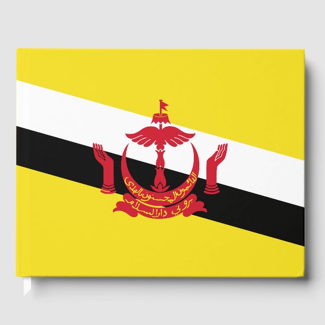 Brunei flagga gästböcker (Framsida)