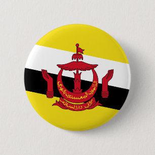 Brunei flagga knapp