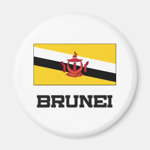 Brunei flagga magnet