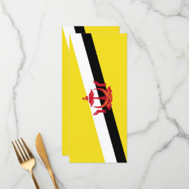 Brunei flagga meny