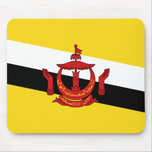 Brunei Flagga Mousepad Musmatta