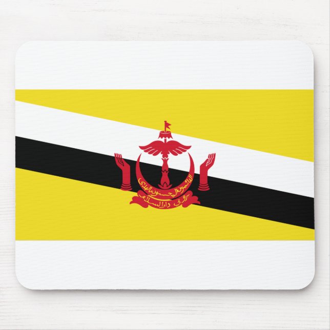 Brunei Flagga Musmatta (Framsidan)