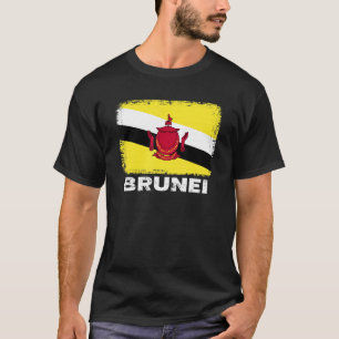 Brunei Flagga Support Bruneian People Women Manar T Shirt