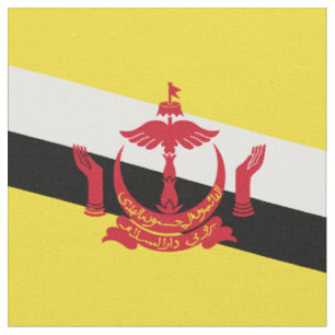 Brunei flagga tyg