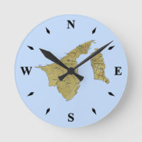 Brunei Karta Clock