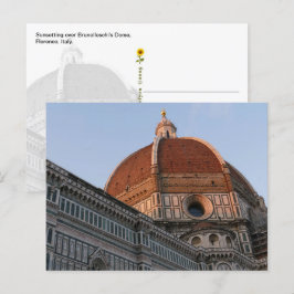 Brunelleschis Dome, Florens, Italien - Vykort