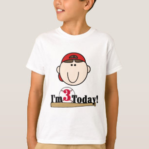 Brunette Boy Baseball Tshirts