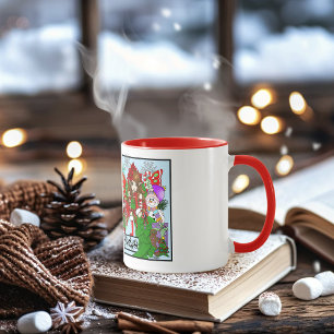 Brunette Julklapp Fairy Mugg