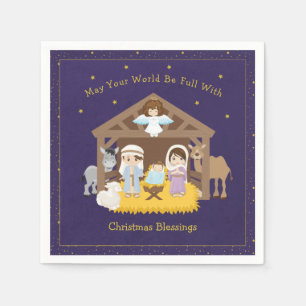 Brunette Nativitet, Pappersservett