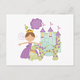 Brunette Princess Vykort