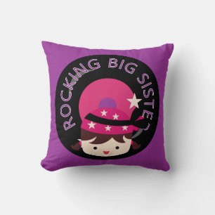Brunette Rocking Big Sister Kudde