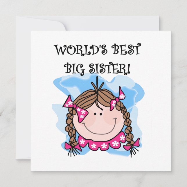 Brunette World's Best Big Sister Gifts (Framsida)