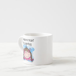 Brunette World's Best Big Sister Gifts Espressomugg