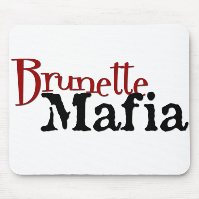Brunettmaffia - Mousepad Musmatta (Framsidan)