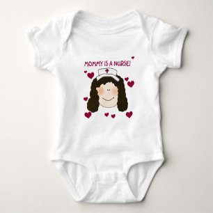 Brunettmamman är T-tröja och gåvor för en T-shirt