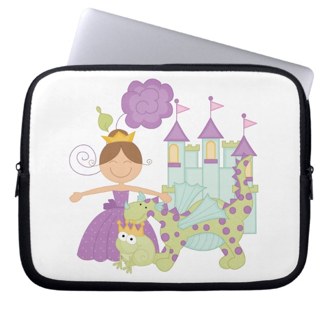 BrunettPrincess Laptop Sleeve (Framsidan)