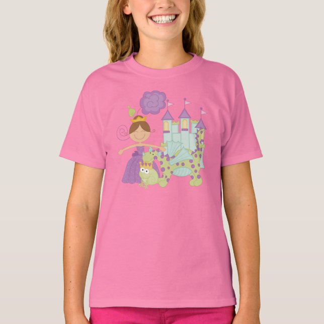 BrunettPrincess T-shirt (Framsida)