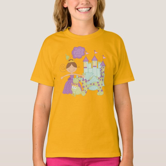 BrunettPrincess Tee Shirt (Framsida)