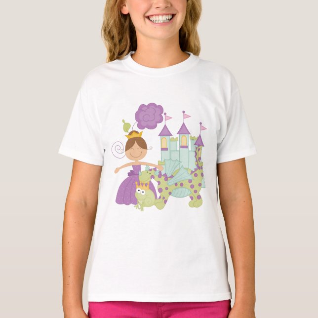 BrunettPrincess Tee Shirt (Framsida)