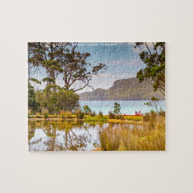 Bruney Island Tasmania Pussel (Horisontell)