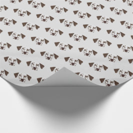 Brunfläckig Dalmatien-Hund Presentpapper
