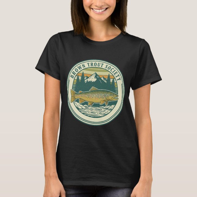 BRUNFLICK SOCIETY KONST T SHIRT (Framsida)