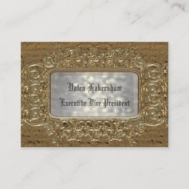 Brunhild anpassade visitkort (Framsida)