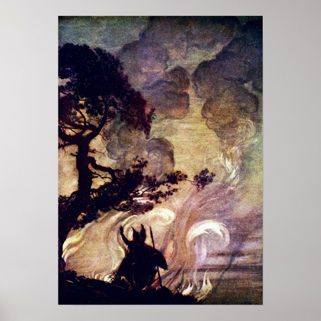 Brunhildes eld poster (Framsidan)