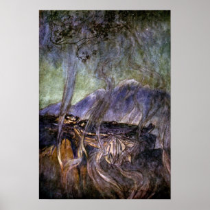 Brunhildes sömn poster