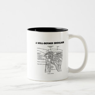 Brunn-Definierad knuffar (den Anatomical humorn) Två-Tonad Mugg