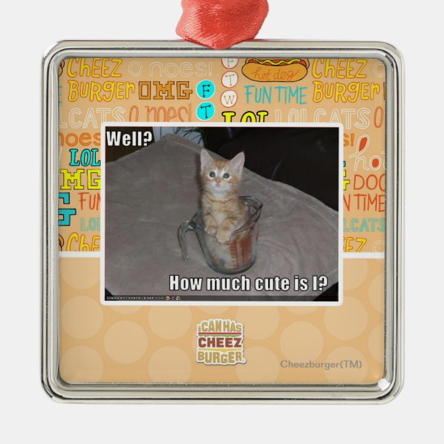 Brunn? Julgransprydnad Metall (Framsidan)