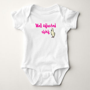 Brunn justerad chick - babyChiropractic Tee