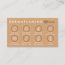 Brunna Dermaplaning Eftervårdsinstruktioner